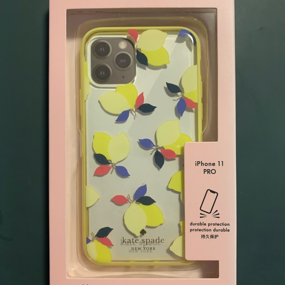 Kate Spade lemon phone case for iPhone 11 Pro NEW